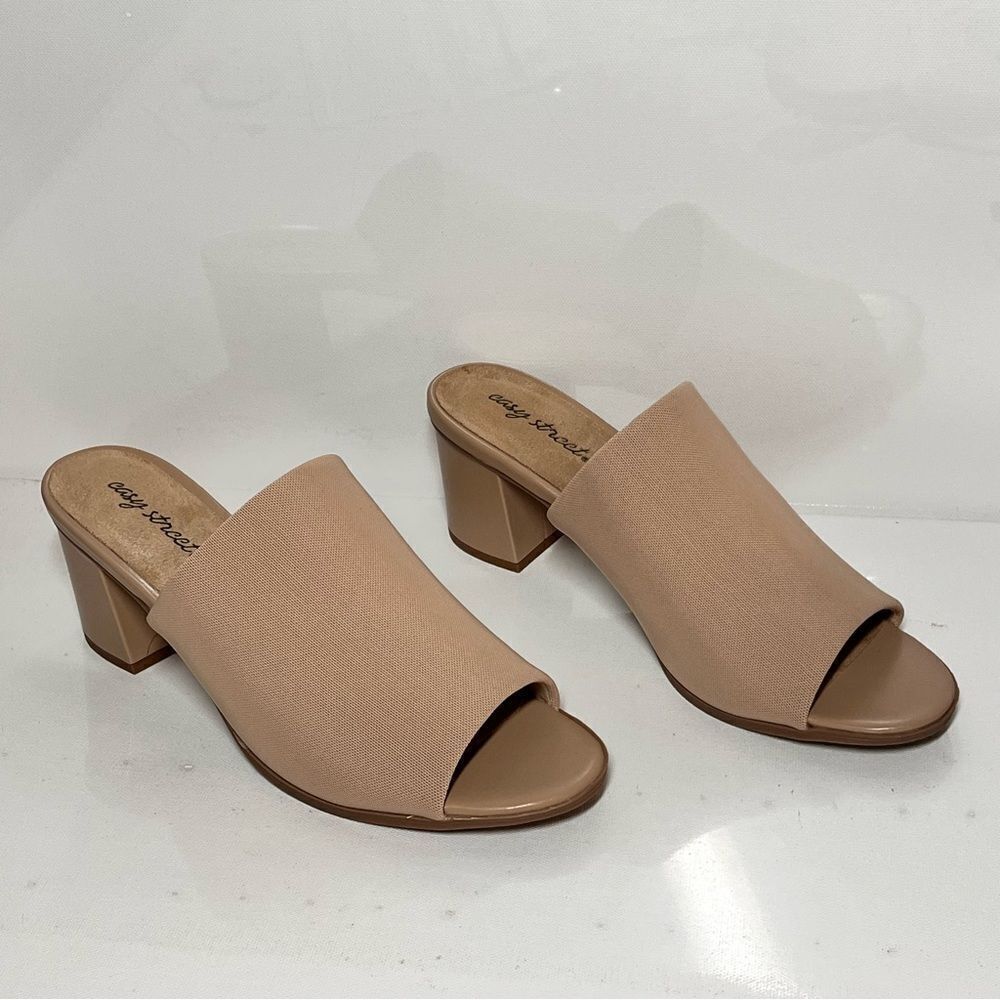 Easy Street Carmella Heeled Mules - Picture 2 of 7
